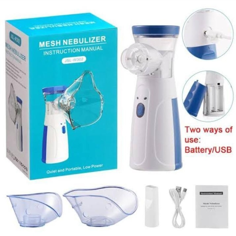 Portable Rechargeable Nebulizer Machine Asthma Inhaler 0.5L…