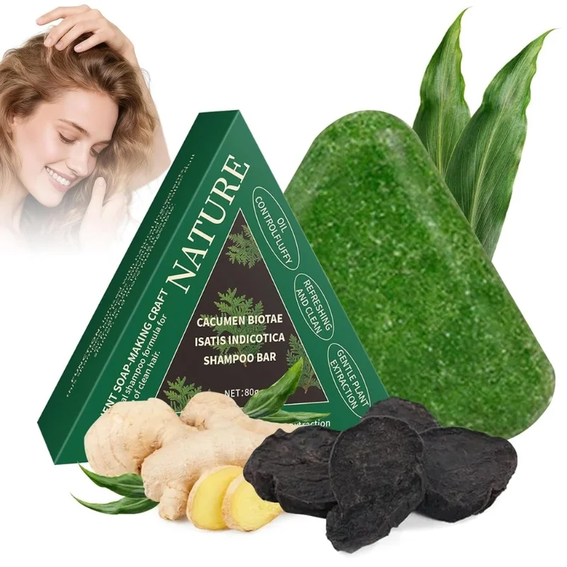 Nature Triangle Shampoo Bar