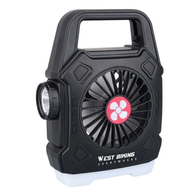 Multipurpose Rechargeable Desk & Camping Fan with LED…