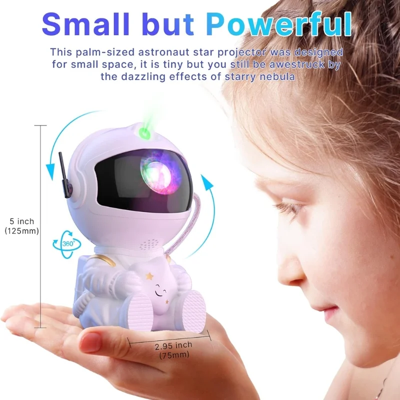 Mini Astronaut Galaxy Projector