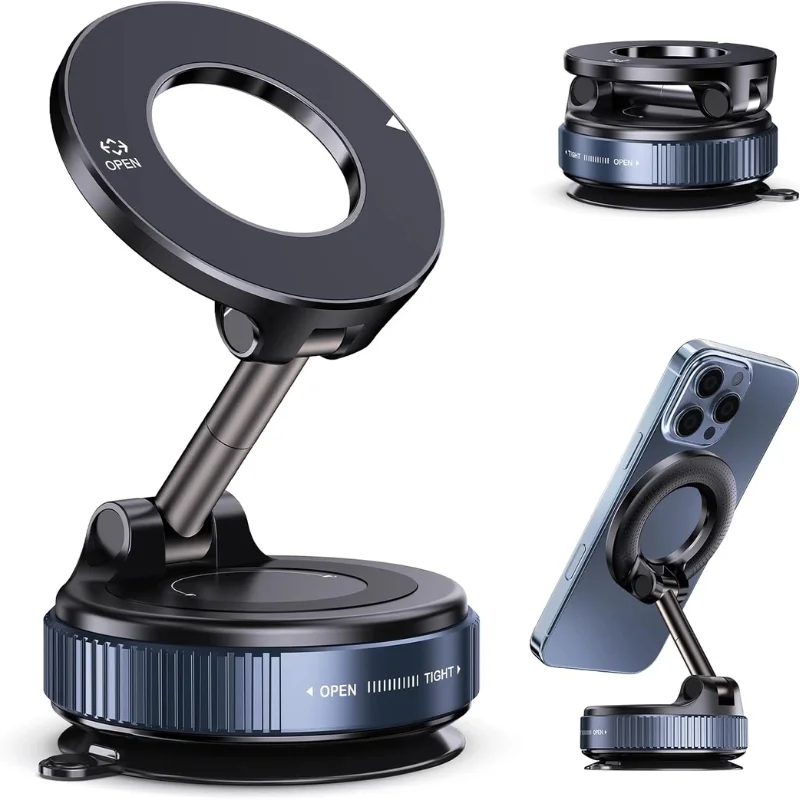 Foldable Magnetic Car Phone Holder
