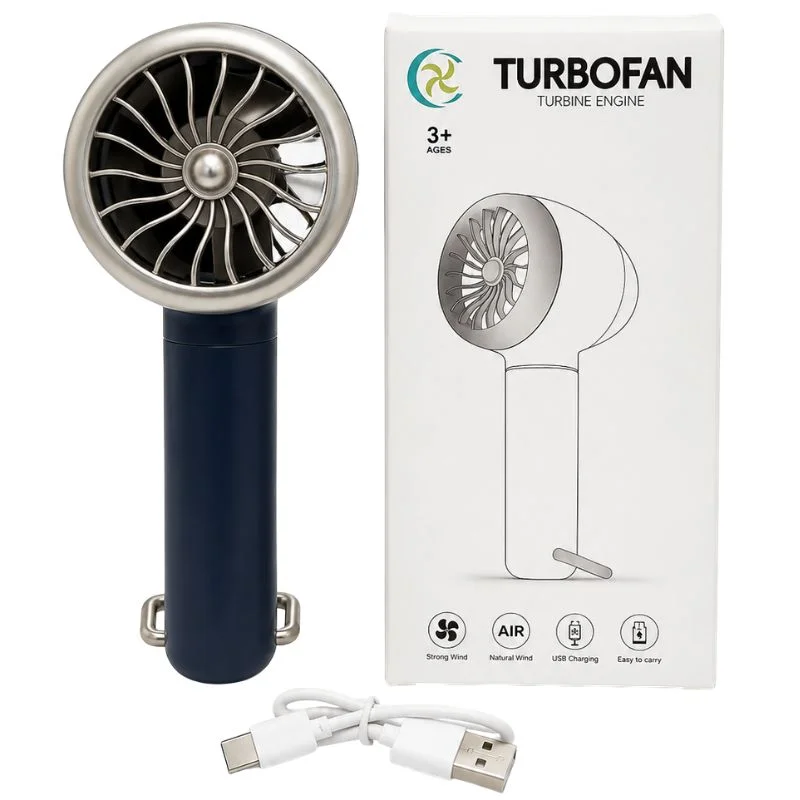 TurboFan Rechargeable Mini Cooling Fan