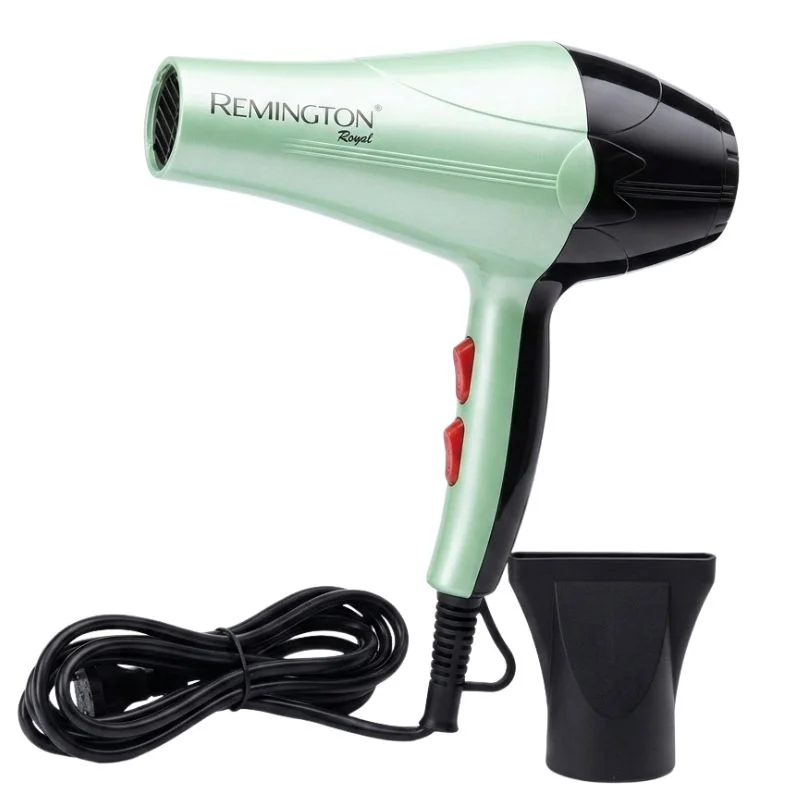 Remington Professional Hair Dryer | Model D-6006  | Ionic Technology | Multiple Heat & Speed Settings | Cool Shot | Concentrator & Diffuser | 5000W