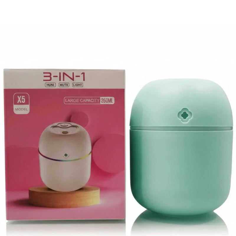 USB Portable 3-in-1 Air Humidifier