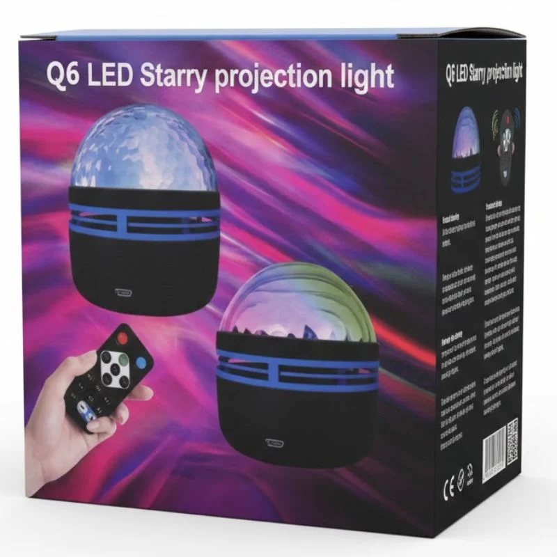 Q6 Mini LED Starry Projection Light with Remote Control