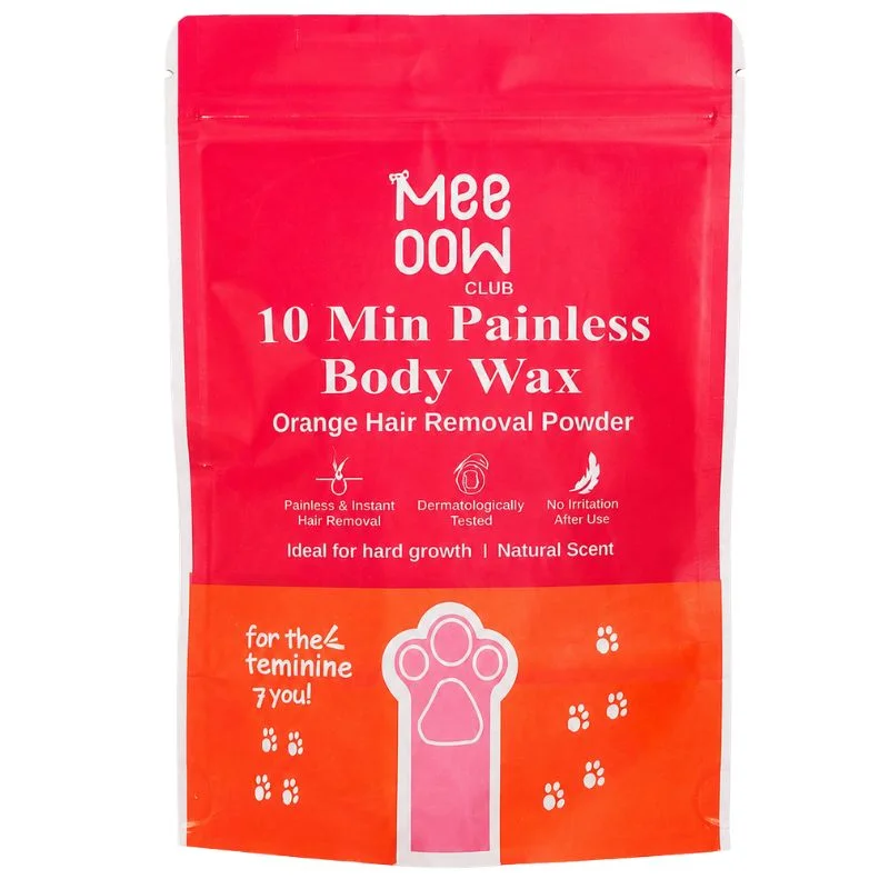 Meow Club 10-Min Painless Body Wax Powder with Spoon