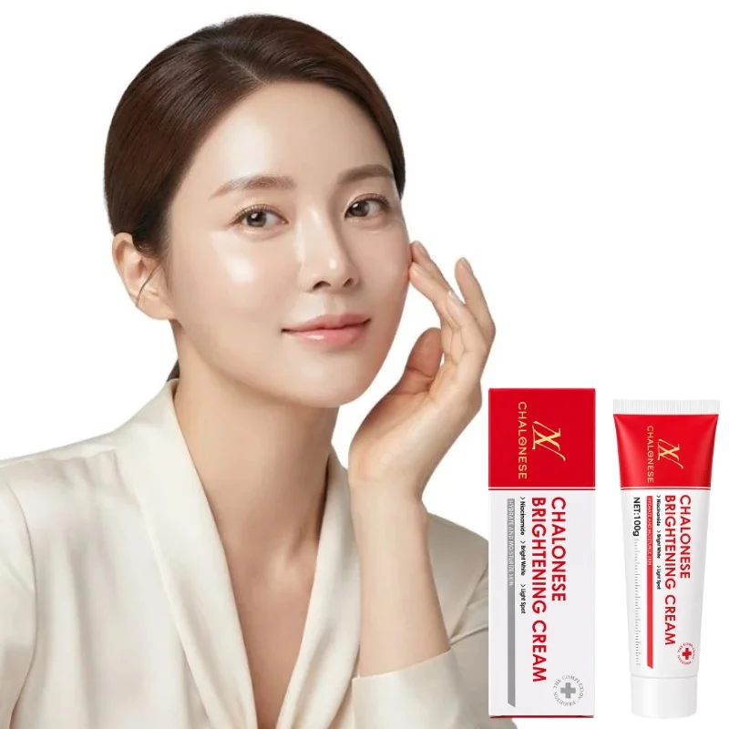 Chalonese Advanced Spot Fading Glow Cream | Brightening Face Cream with Niacinamide, Alpha-Arbutin & Tranexamic Acid | Dark Spot & Uneven Skin Tone Care | 20g thumbnail 4