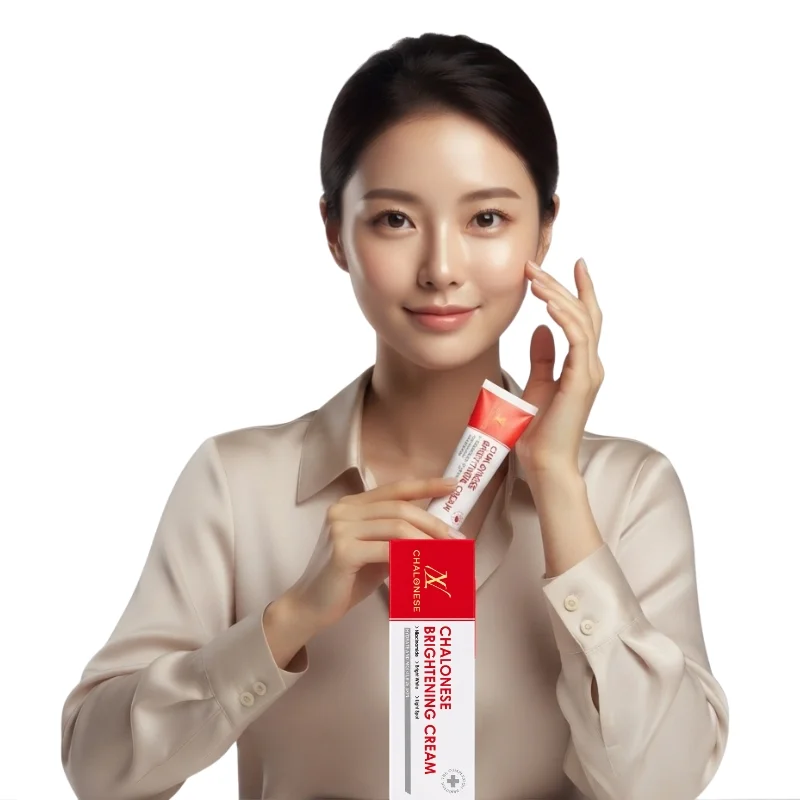 Chalonese Advanced Spot Fading Glow Cream | Brightening Face Cream with Niacinamide, Alpha-Arbutin & Tranexamic Acid | Dark Spot & Uneven Skin Tone Care | 20g thumbnail 5
