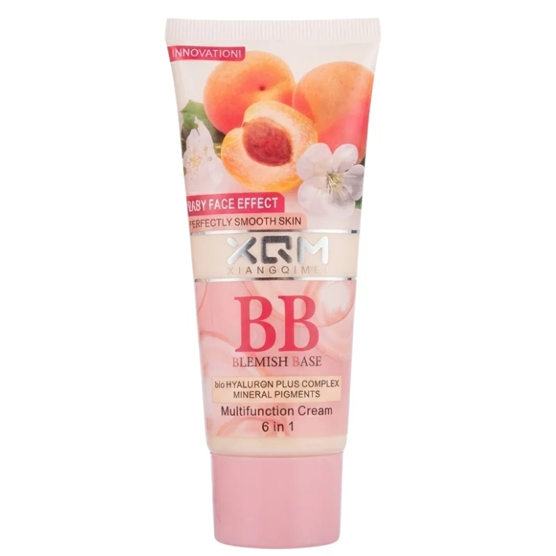 XQM BB Blemish Apricot Base Cream | 6-in-1 Multifunction BB Cream with Hyaluronic Acid & Mineral Pigments | SPF 15 | 65ml thumbnail 2