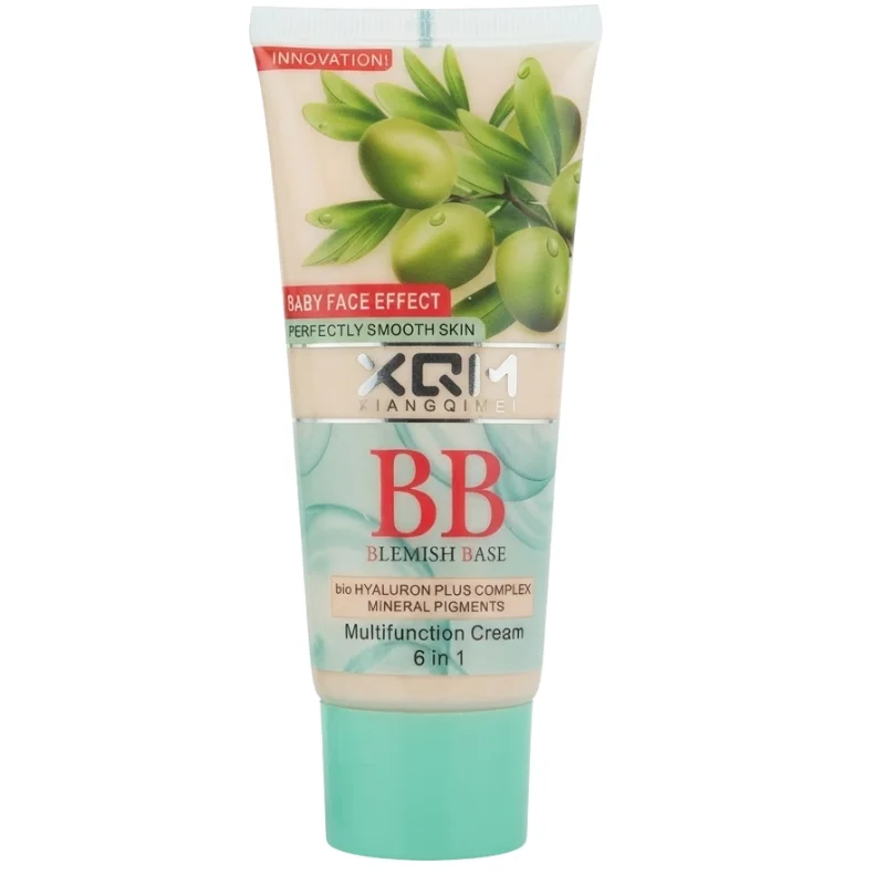 XQM BB Blemish Olive Base Cream | 6-in-1 Multifunction BB Cream with Hyaluronic Acid & Mineral Pigments | SPF 15 | 65ml thumbnail 3
