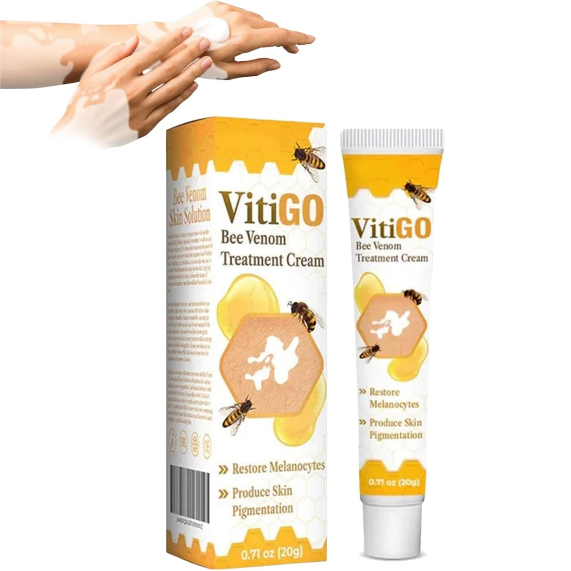 Vitigo Bee Venom Treatment Cream