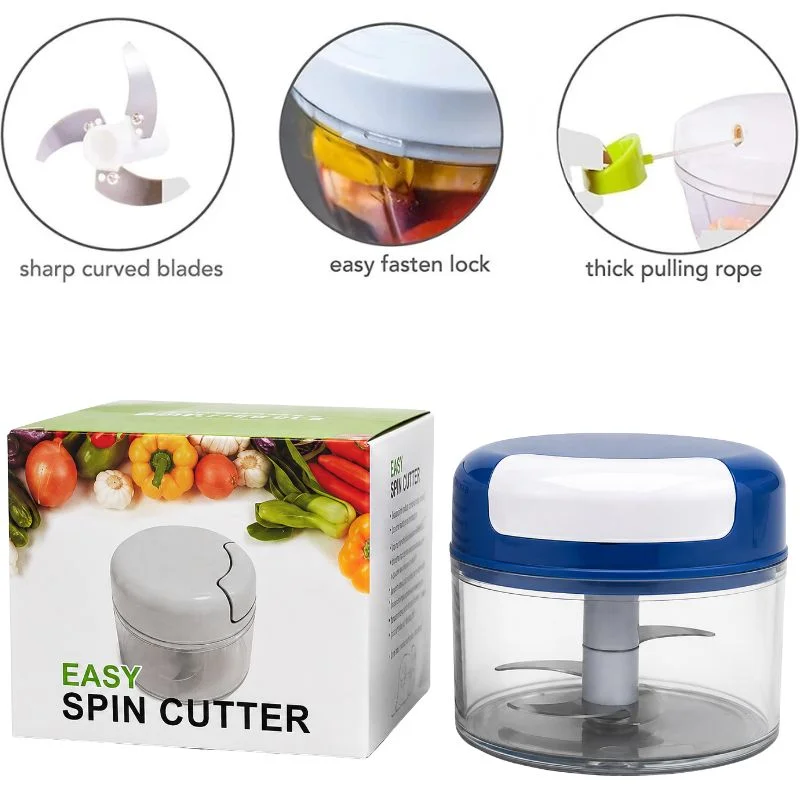 Manual Mini Hand Pull Food Chopper