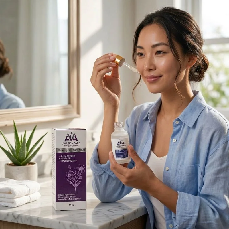 AVA Fade Spots Serum | Brightening & Dark Spot Care Serum | Hydrating Night Serum | 30ml thumbnail 5