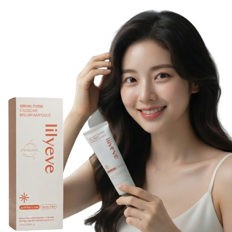 LILYEVE Grow Turn Exosome Ampoule | Hair Growth Ampoule with Nano Exosomes, Caffeine & Biotin | Scalp Care & Hair Strengthening Treatment thumbnail 4