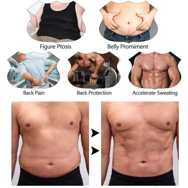 Waist Trimmer Belt for Men & Women | Adjustable Sweat Belt for Workout & Gym | Tummy Support & Body Shaper | Free Size | Pack of 1 thumbnail 4